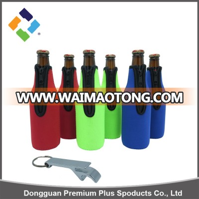 China manufacturer neoprene beer bottle cooler