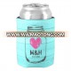 Wholesale Foldable Custom Can Cooler Neoprene Sublimation Blan